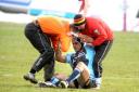 David Solomona has yet to make a full recovery from his dislocated shoulder