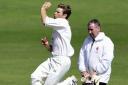Richard Pyrah took two wickets in two overs