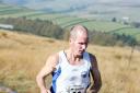 Ian Holmes on his way to a fifth Withins Skyline race victory