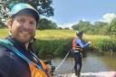Jonathan Callow, of Thackley, will paddle board nearly 300km to raise money for a cancer charity.