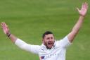 Tim Bresnan was involved in Yorkshire's two successes up to tea, taking a wicket and a catch