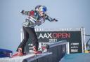 Katie Ormerod was at the Laax Open in Switzerland last week but was unable to compete due to a slight shoulder injury. Picture: Matt McCormick (Instagram).