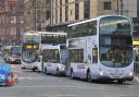 First buses in Bradford city centre
