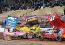 Stock car racing is set to make a return to Odsal Stadium later this month. Pictures: Colin Casserley