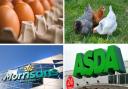 A shortage of eggs has forced many supermarkets to ration supplies to customers
