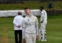 Poor Wilsden captain Sam Mitchell took three wickets and then made double figures with the bat , but his side fell to a thumping defeat against Haworth Road Meths.