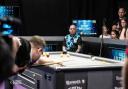 The pressure is on for Chris Melling (seated) this weekend, with the inaugural Ultimate Pool British Open taking place in Newcastle-under-Lyme.