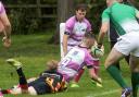 Callum Smith got over for Salem's fifth and final try in their comfortable win over Old Rishworthian on Saturday.