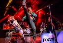 Powerhouse rock band Fozzy in action. Pics: Scott Legato
