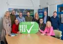 Ilkley BID board is encouraging business to vote 'Yes' in the upcoming ballot. Pic: Heidi Marfitt