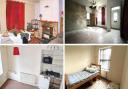 Four terraced houses are on sale for £20,000 each