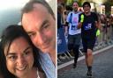 Maria Ward is running the London Marathon later this month to raise funds for charity Sue Ryder who has helped her since losing husband Arran