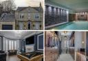 The property in Birkenshaw includes a swimming pool and games room