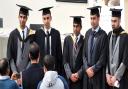 Graduates at the University of Bradford – but parts of the city have the worst rates of educational under-achievement in the country