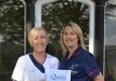 SUCCESS: Janet Fryer and Janine Gill, of Beanlands, which won a quality kite mark through the Gold Standards Framework