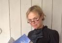 Brita Grantstrom with her new Brontë children's book