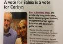 Salma Yaqoob's campaign leaflet