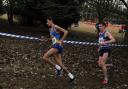 Emile Caress and Jonny Brownlee finished first and third in the senior men's race at the 2019 Yorkshire Cross Country Championship. Picture: Brett Muir