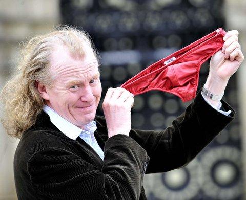 Coronation Street actor and star of The Full Monty Steve Huison is selling his prized pants on eBay. 
The Shipley actor has decided to part with the red leather thong he famously wore in the 1997 hit film.
