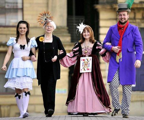 Bradford’s Great Victoria Hotel played host to some storybook characters – all in the name of charity. 
The Bridge Street hotel hosted an ‘Un-Birthday Tea Party’ in the style of Alice in Wonderland.