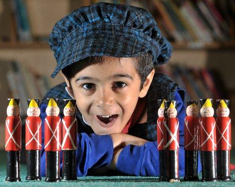 Children immersed themselves in a playtime from another era when a travelling collection of Victorian toys was brought into school. 
Professional toy maker Kirsty Garside dropped by Miriam Lord Community Primary School in Manningham, Bradford.