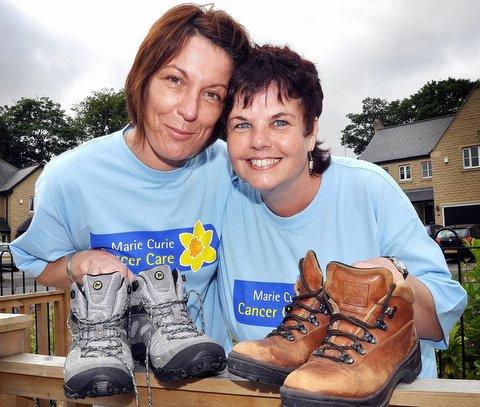 Healthcare workers and patients at Mayfield Medical Centre in Pasture Lane, Clayton, are backing a charity appeal. 
Two staff members, Louise Adamson and Sonia McAvan are preparing to trek across the desert landscapes of Jordan for Marie Curie. 
