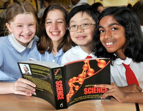 Four pupils from Ben Rhydding Primary School have made it through to the final of a national science quiz competition. 
Nina Borg, Anson Song, Neena Ugail and Hannah Riley won the regional semi-finals of the Quizcall competition at Rawdon High School. 