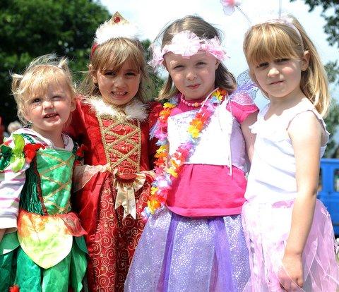 There was a mythical and magical theme running through Wilsden Gala parade on Sunday.
These youngsters were taking part in the parade through the village.