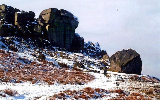 The Cow and Calf rocks, Ilkley, taken by Gary McVey, of Wyke Lane, Oakenshaw
