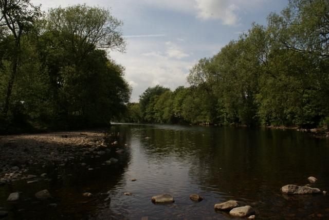 The river at Ilkley, taken by Chris Larner, of Radfield Road, Odsal, Bradford