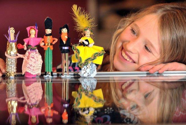 Families are being invited to take part in a range of activities at Red House Museum in Gomersal. 
The fun includes creating peg dolls of themselves using coloured felts, foils, ribbons and lace, and a mosaic greeting card. 
