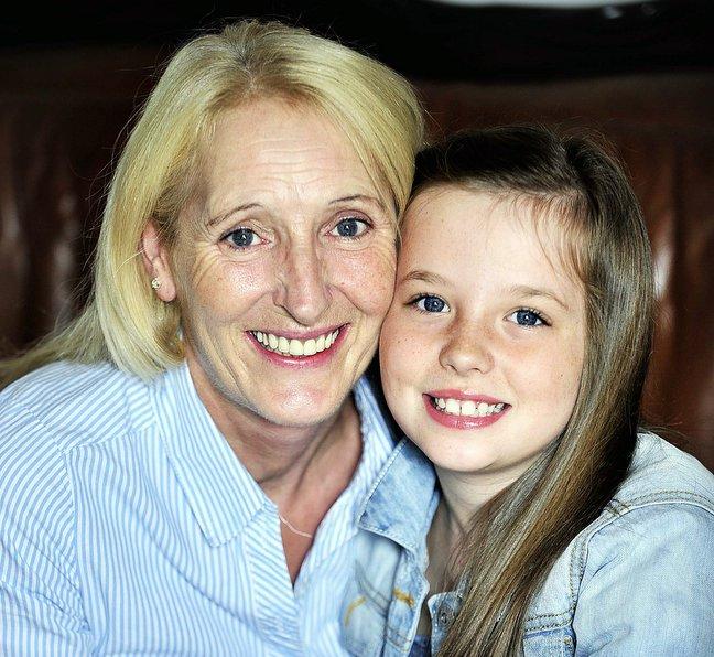 Little Macey Newbury is the apple of her grandma’s eye after raising the alarm when she knocked herself unconscious.
The quick-thinking nine-year-old brought Carol Brophy a glass of water, a pillow and an ice pack after she banged her head cleaning.