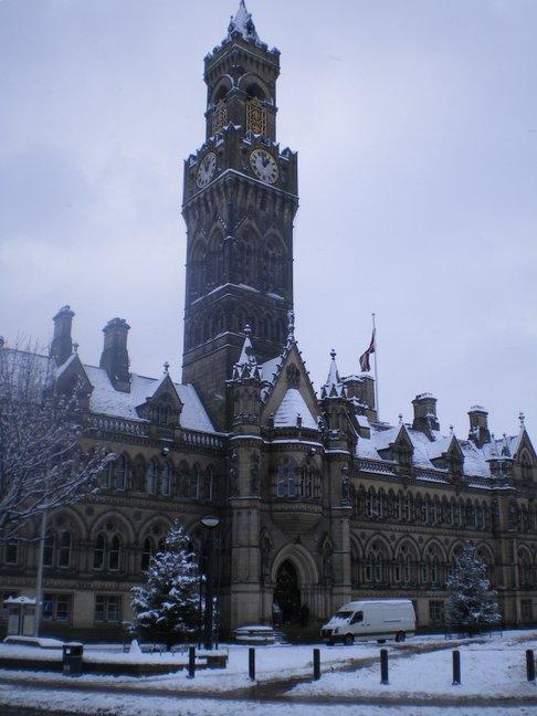 City Hall, Bradford, taken by Mrs Felicity Kennedy, of Foxhill Drive, Queensbury.