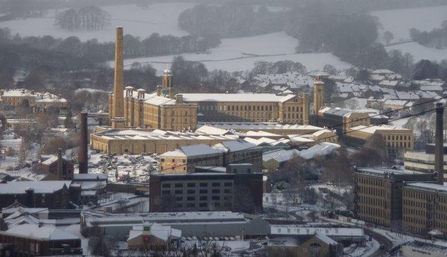 Salts Mill, Saltaire, by Margaret Mills, of Shipley
