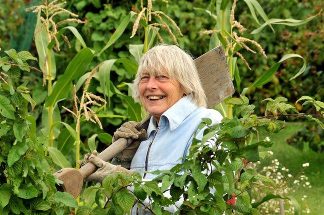 For some people gardening is simply a chore, while for others it’s a productive way of relaxing. 
But for green-fingered 86-year-old Delphine Maw who has lovingly tended the same Otley allotment for more than 60 years, it’s a real passion. 
