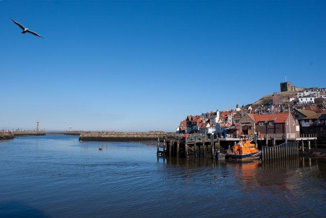 Whitby lifeboat station, by Simon Fenwick