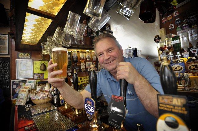 A Baildon licensee is the first in the north to be entered into an ale academy of excellence – after just six months in the job. 
Tommy Brown took over The Junction, Baildon Road, Baildon, after Bill Arnold stood down. 
