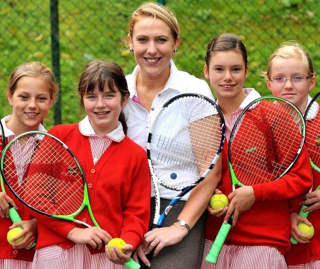 Pupils at a school will all receive free tennis lessons after a county player joined the teaching staff. 
New teacher Lucy Turner plays for Cambridgeshire and earned a Ladies Blue at Cambridge University as team captain.