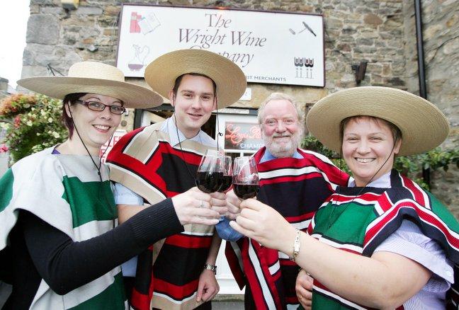 A Skipton wine merchant has staged a series of events to raise funds for the Chilean Earthquake Relief Fund. 
Throughout September The Wright Wine Company, at the Old Smithy on Raikes Road, has combined a promotion on Chilean wines to raise funds.