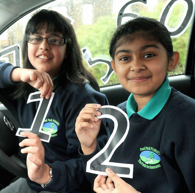 A Bradford primary school pupil has become the first winner of the UK league of the Maths in Motion challenge. 
Children from Peel Park Primary School took part in a virtual maths competition. 

