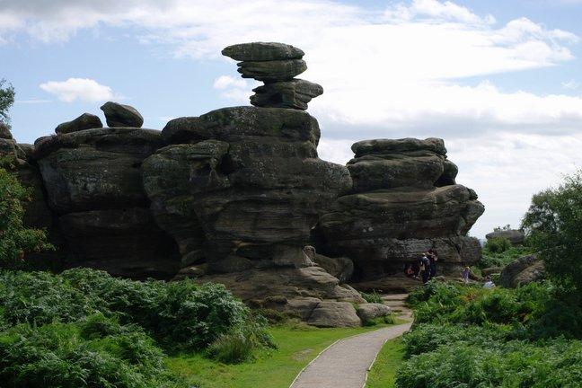 Brimham Rocks, North Yorkshire, by Trevor Peel, of Baildon