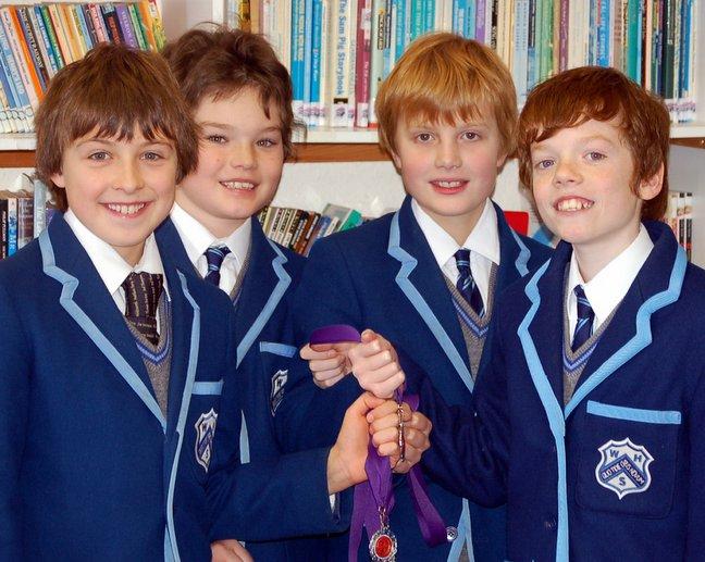 A team of young mathematicians are celebrating gaining the runners-up slot after taking on dozens of schools from across West Yorkshire. 
Year Six pupils at Westville House School, Ilkley, took on teams from 31 schools in a closely fought final.