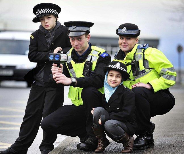 Community-proud pupils have been helping police catch illegal motorists outside their school.
Bowling Park Primary School pupils monitored traffic in Usher Street, Bradford, as part of a ‘Safer School Community Project’ led by pupil eco-safety warden