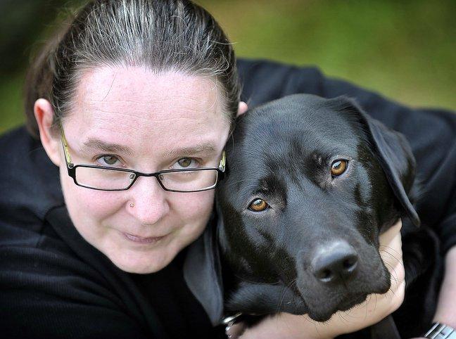 A woman who found she was going blind after being injured in a road accident is spearheading Bradford’s fundraising for guide dogs. 
Amanda Wainwright is now dedicating her time to the charity that has changed her life for the better. 