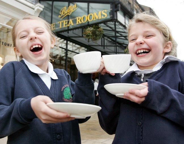 School pupils have been rewarded for their hard work with a trip to one of the district’s most famous cafes.
More than a dozen pupils from Greatwood Primary School, in Skipton, were delighted to take part in a visit to Bettys Cafe, in Ilkley. 