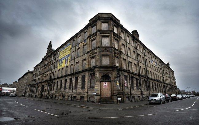 The Conditioning House, a grade two listed building, off Canal Road, near Forster Square, Bradford.