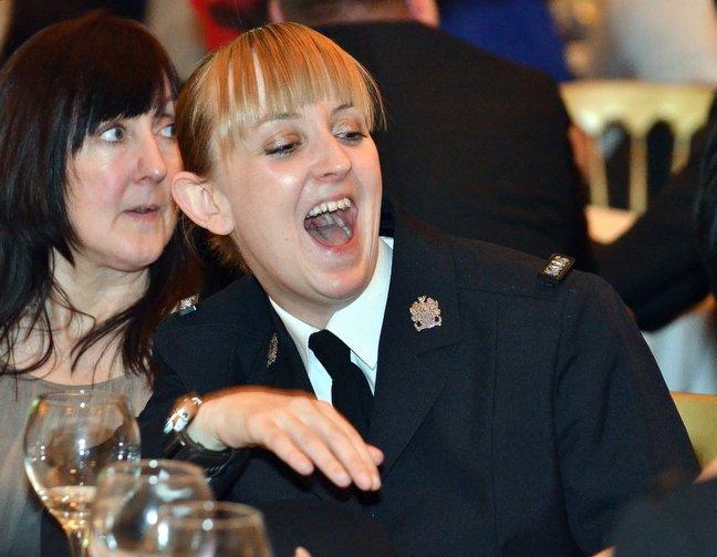 PC Angela Ryan, who was confronted with life or death situations three times in a matter of weeks.