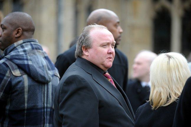 Bradford City co-chairman mark Lawn among the mourners.