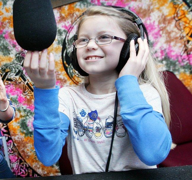 Schoolgirl Daisy Watkiss, the youngest DJ in the country, will be featured on Blue Peter next week. 
Researchers from the children’s TV programme first discovered nine-year-old Daisy when she applied for one of the show’s coveted badges.

