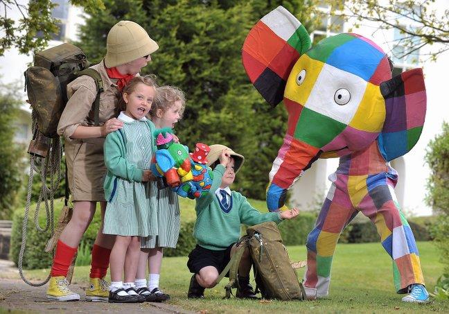 Bingley schoolchildren enjoyed an interactive puppet show about a cheerful elephant who enjoys practical jokes.
Pupils at Lady Lane Park School, Lady Lane, were treated to a performance of Elmer the Patchwork Elephant by the Blunderbus theatre group.